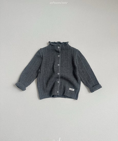 予約 atomeme French knit cardigan