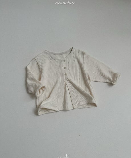予約 atomeme Madeleine cardigan