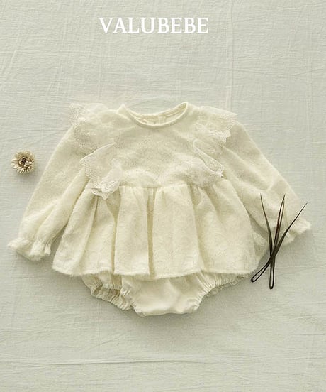予約 valubebe Bella lace skirt suit