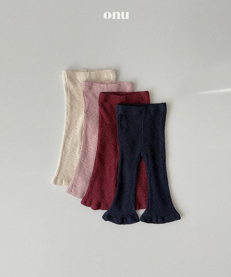 予約 ONU Golji span pants