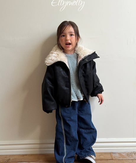 予約Elly Molly Mr. Kimode of Linework denimpants