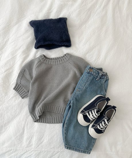 予約minirobe Emblem 7 knit