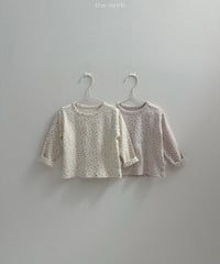 予約minirobe Cotton ilet long-sleeved tee