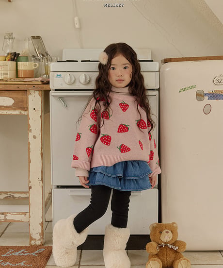 予約 melikey Denim Kang Kang skirt leggings