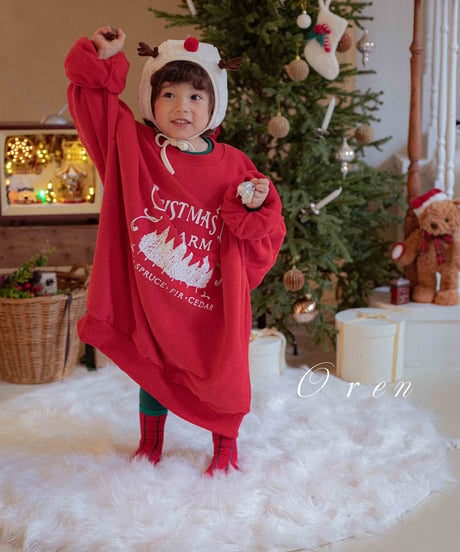 予約 OREN Merry Christmas Sweatshirt