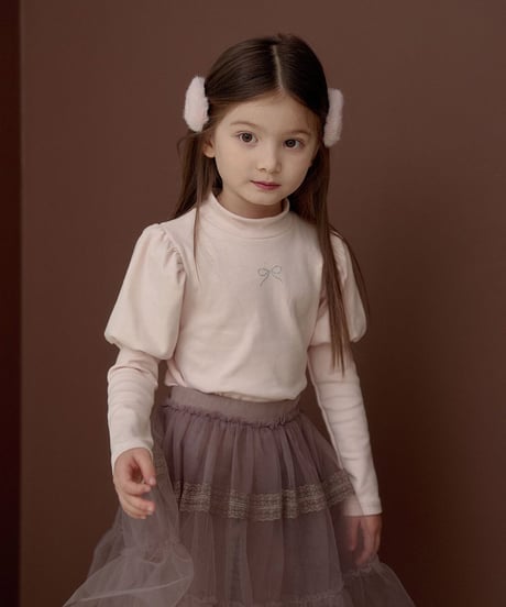 予約 momoann Peach puff Tee