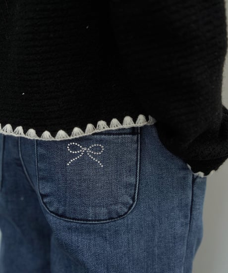 予約 momoann My denim pants