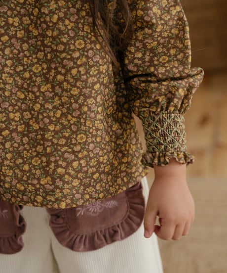 予約 OREN Rivka Frill Blouse