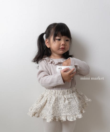 予約mimi market Winter collar tee