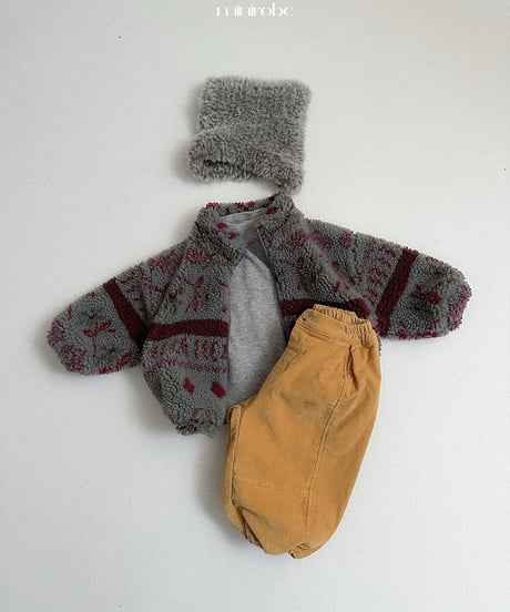 予約minirobe Winter Pitch Jogger Pants