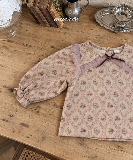 予約 marron Lemon blouse