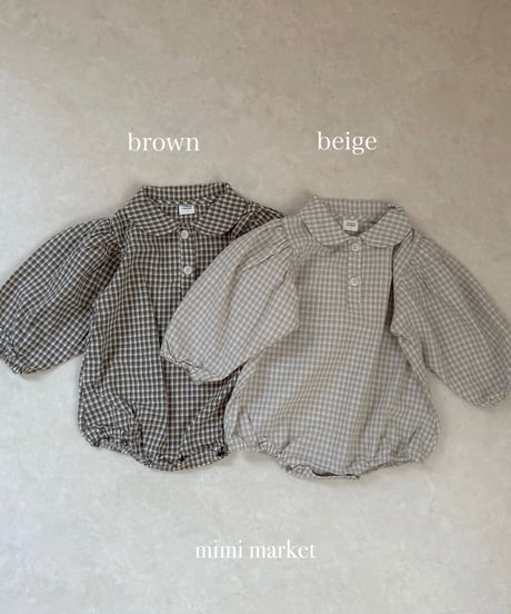 予約mimi market Sunny car suit