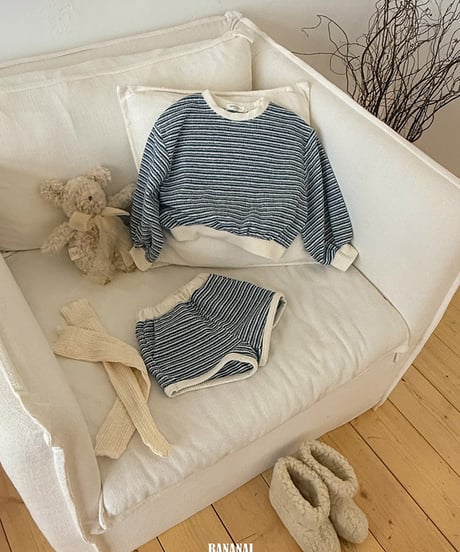 予約 banana.j Knitted dangara pants