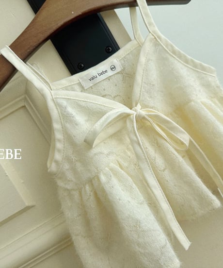予約 valubebe Heart lace bustier