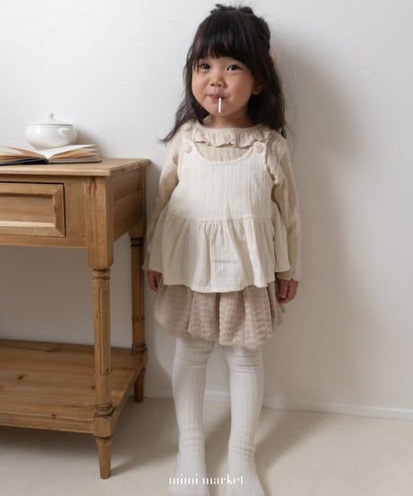 予約 mimi market knit balloon skirt