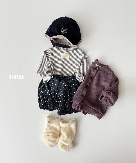 予約 ONU Velvet dot bloomer