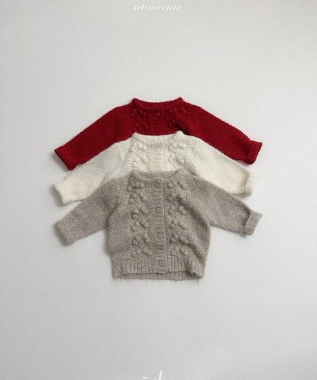 予約 atomeme Winterberry cardigan