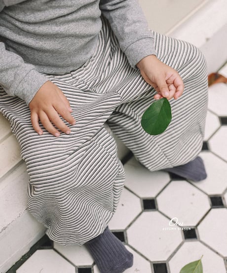 予約 ONU Chubby shibori pants