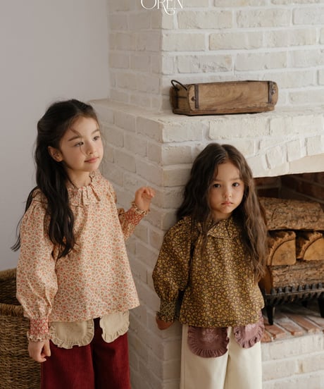 予約 OREN Rivka Frill Blouse