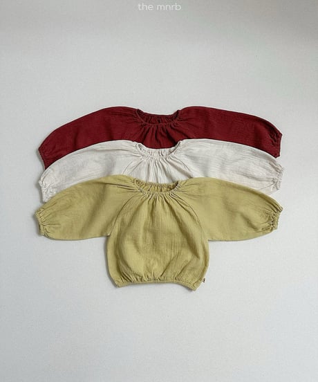 予約minirobe Balloon blouse