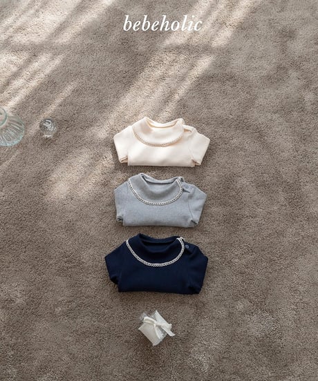 予約 bebeholic Quilted tee