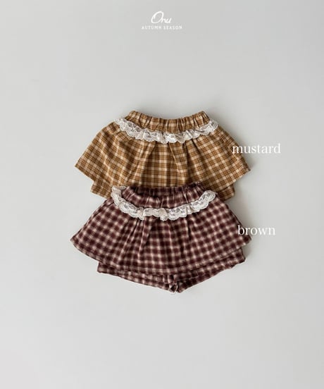 予約 ONU Kang Kang skirt pants