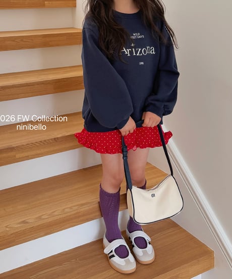 予約 ninibello Dear Dot skirt