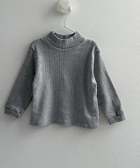 予約minirobe Ilet high neck tee