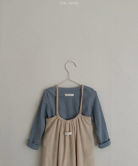 予約minirobe Terry overalls