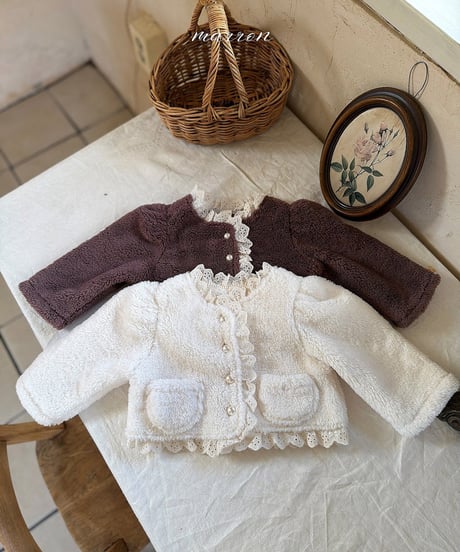 予約 marron Laura fur jacket