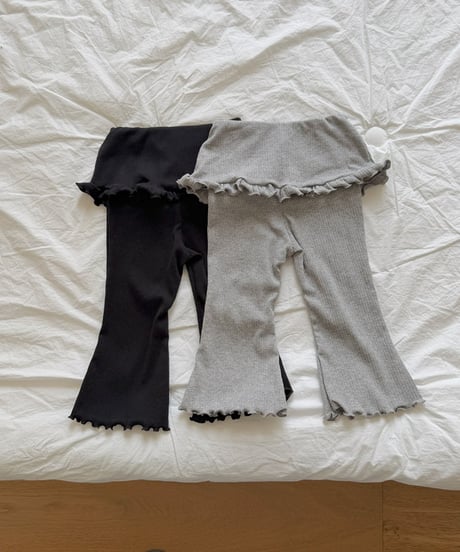 予約 ninibello T-ti skirt boots cut