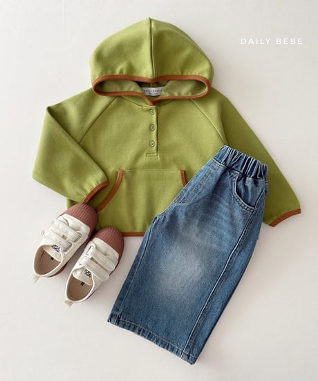 予約 daily bebe Colored pencil hood