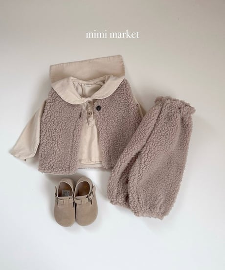 予約 mimi market Poodle vest