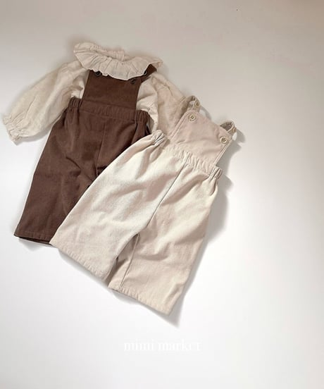 予約 mimi market Cordu suspenders