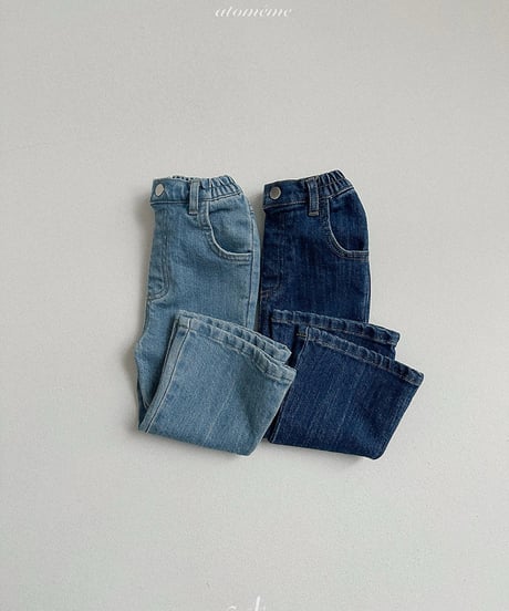 予約 atomeme Berry boots cut denim