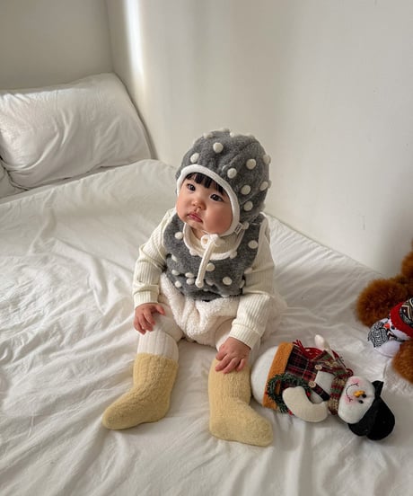 予約 ONU Wool foam foam bonnet