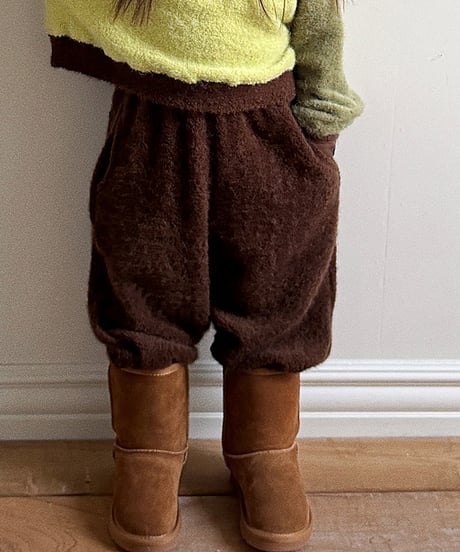 予約Elly Molly Beef fleece pants