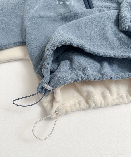 予約minirobe Two-ton fleece half-up