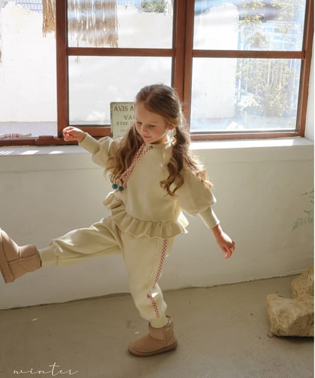 予約 FLO Olive pants