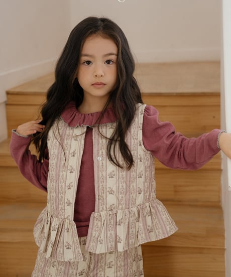 予約 OREN Groot Reversible Quilted Vest & Pants Set