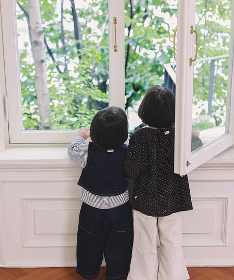 予約 ONU Dot Shering blouse