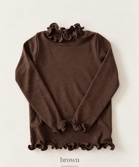 即納  Jelly Half-Neck T-shirt