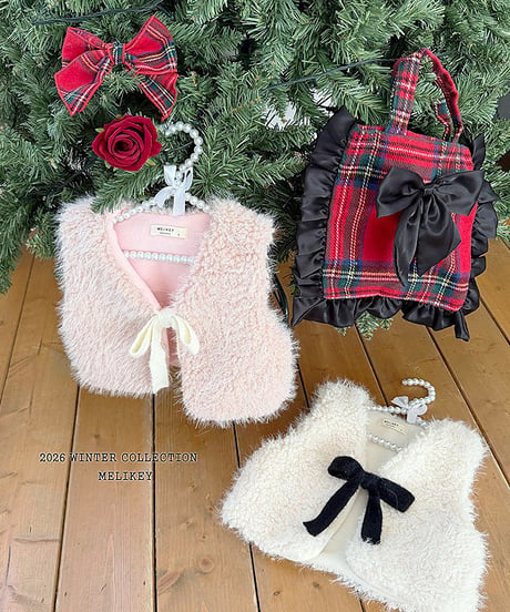 予約 melikey Cloud fur vest
