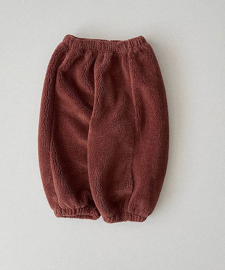 予約 ONU Boa fur pants