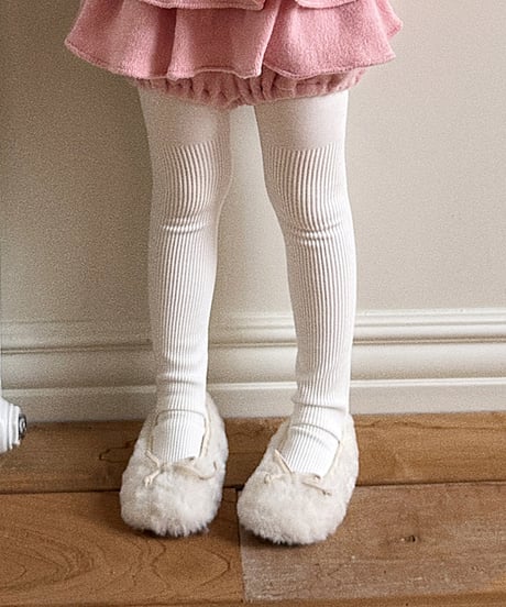 予約Elly Molly Fleece-Lined Basic Tights