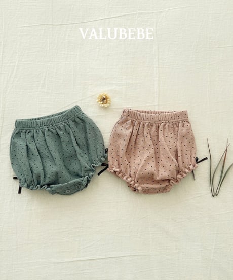 予約 valubebe Croiss ribbon bloomer