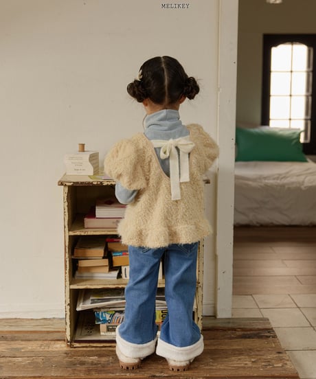 予約 melikey Posong Frill Puff Tee