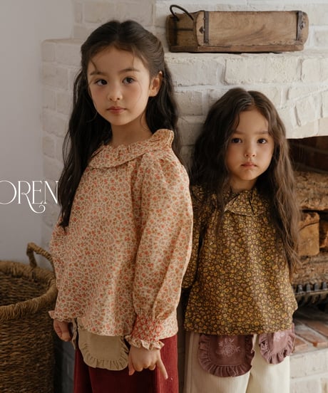 予約 OREN Rivka Frill Blouse