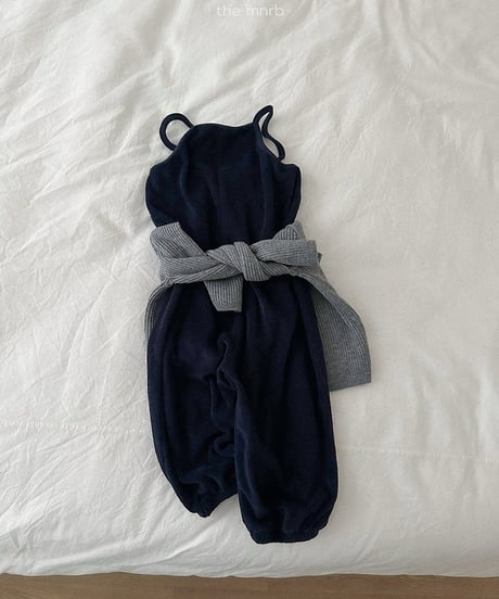 予約minirobe Terry overalls