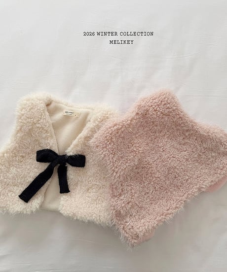 予約 melikey Cloud fur vest